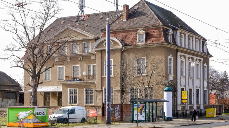 Die Alte Post in Radebeul-West soll zur Musikschule umgebaut werden.