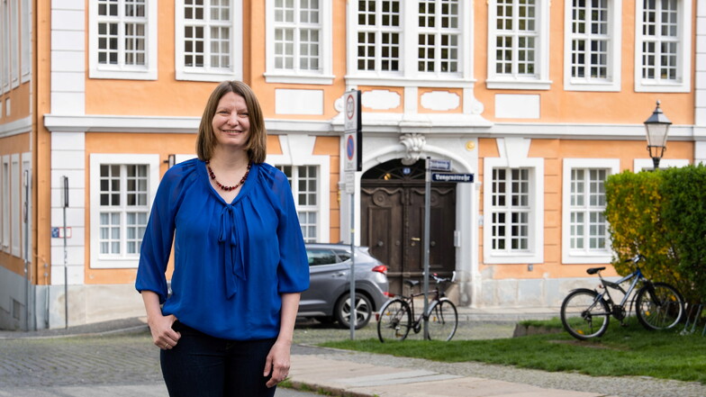 Anika Arlt hat 13 Jahre lang die Görlitzer Stadtmission geleitet. Jetzt zieht sie mit ihrem Mann nach Hessen.
