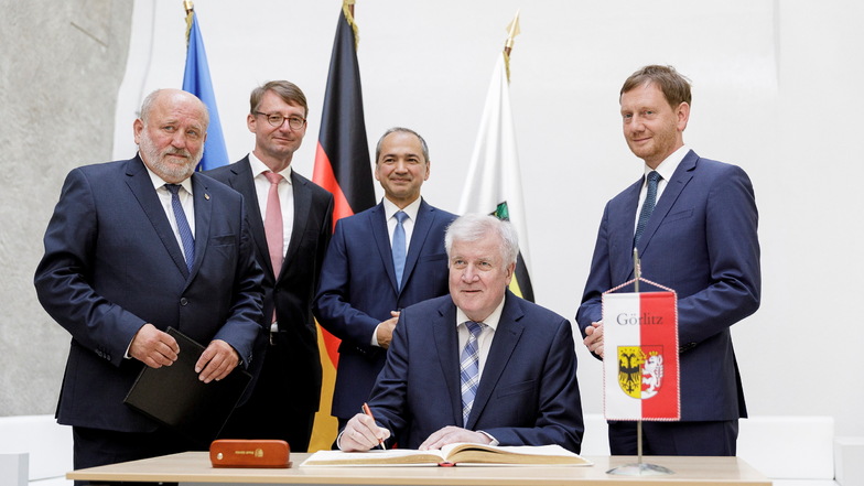 2019 unterzeichnete der damalige Bundesinnenminister Horst Seehofer in Görlitz eine Absichtserklärung für das Forschungszentrum Bauen 4.0. Jetzt gab es weitere Fördergelder.