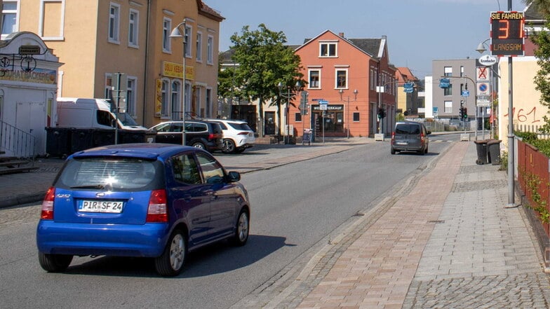 So wie diese Autos auf der Heidenauer Bahnhofstraße in Richtung Bahnhof fahren, geht es nächste Woche nicht.