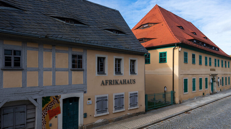 Afrikahaus und Museum: Die Städtischen Sammlungen Sebnitz sind wegen der anstehenden Sanierung schon seit einem Jahr geschlossen.