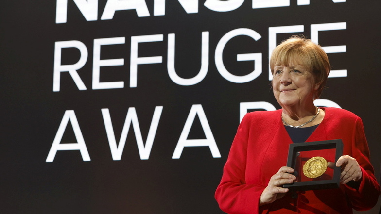 Merkel mit Nansen-Flüchtlingspreis ausgezeichnet