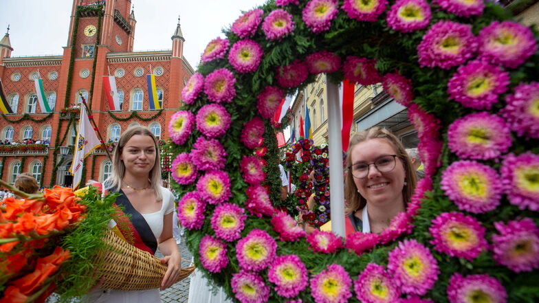 Forstfest Kamenz: Reicht der Blumenschmuck für alle?