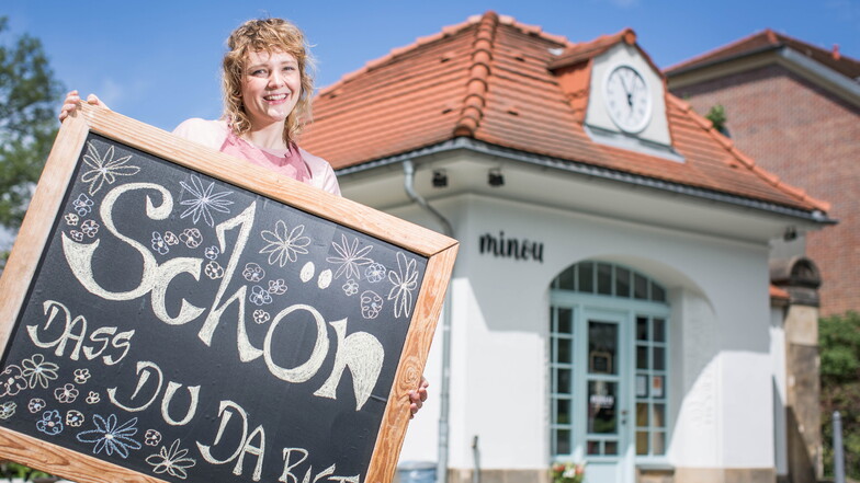 "Ich habe Bock drauf": Susanne Pelz ist die neue Betreiberin des Café Minou.