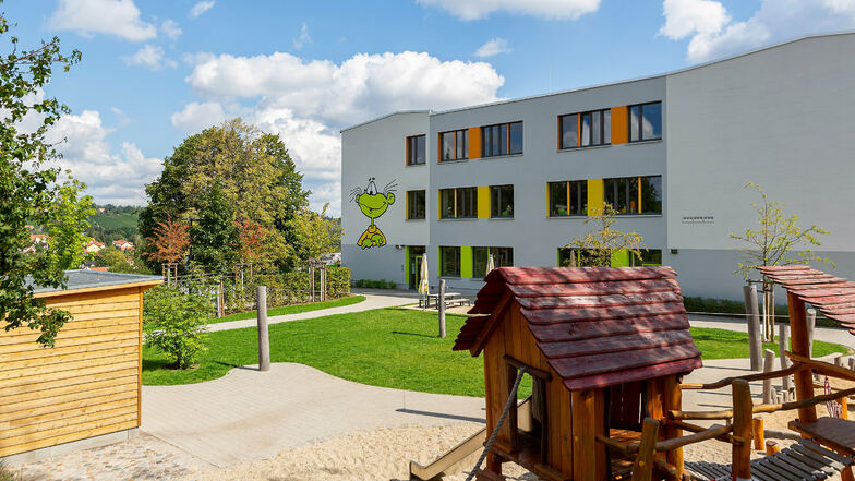 Kita, Grundschule und Hort "Am Albertschacht" in Freital-Wurgwitz sind bei Eltern wie Kindern beliebt.