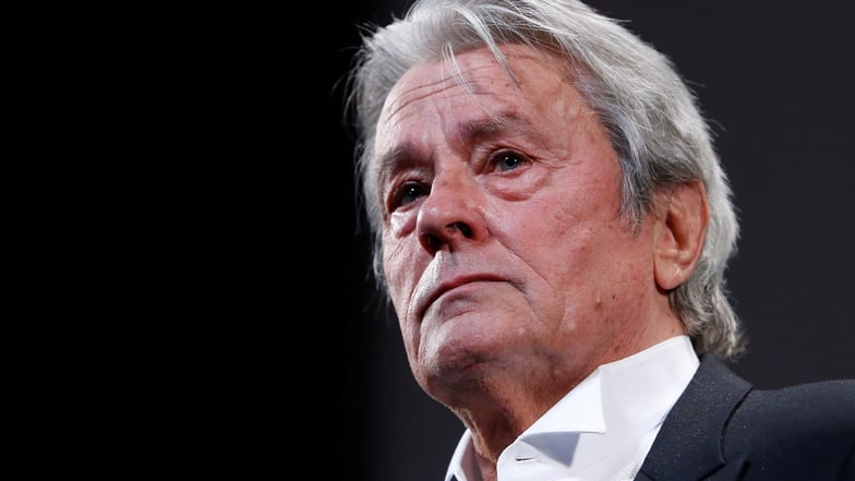 Delon  bei den Filmfestspielen in Cannes 2013.