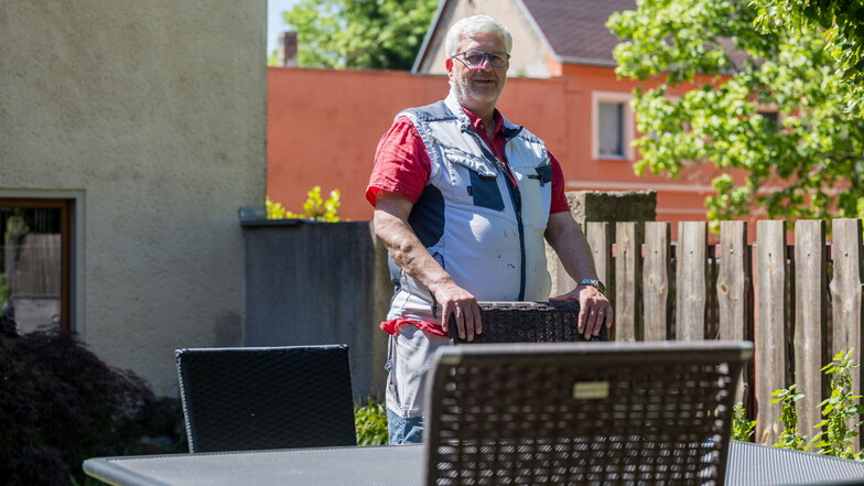 Malermeister Sven Seurig ist Großenhainer und hat sich nach eigenem Bekunden immer schon für das Werden und Wachsen seiner Heimatstadt interessiert. Nun stellt er sich im Juni zur Wahl für den Stadtrat.