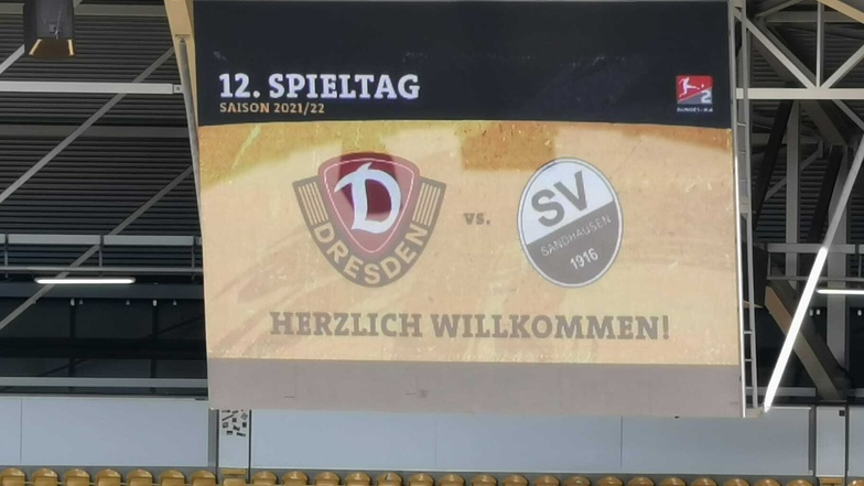 Am 12. Spieltag trifft Dynamo Dresden im Heimspiel auf den SV Sandhausen. 13.30 Uhr wird das Spiel im Rudolf-Harbig-Stadion angepfiffen.