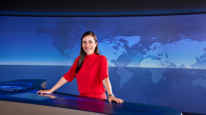 Aline Abboud, neue Moderatorin der "Tagesthemen", ist erstmals am 4. September 2021 um 23.30 Uhr als Moderatorin des ARD-Nachrichtenflaggschiffs zu sehen.