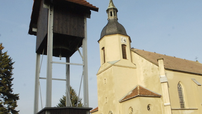 Die Kirche in Oelsnitz.