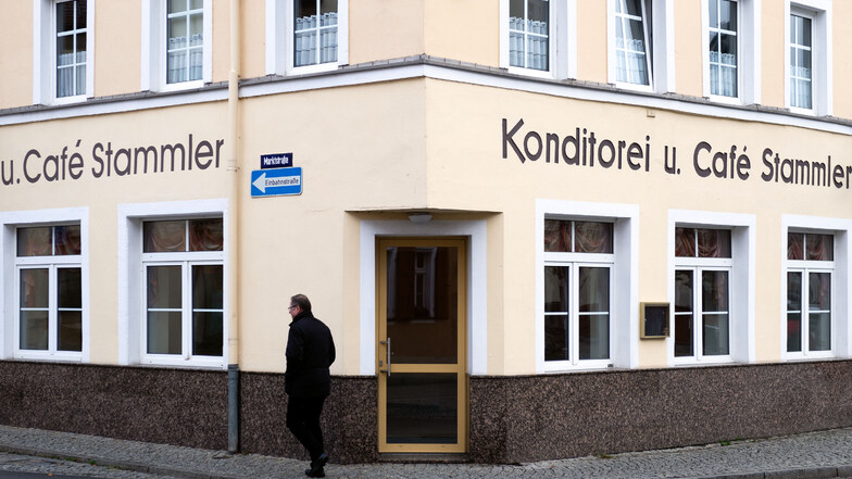 Das Café Stammler in Bad Schandau ist geschlossen.