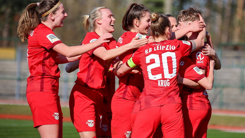RB Leipzigs Frauen steigen in die Bundesliga auf