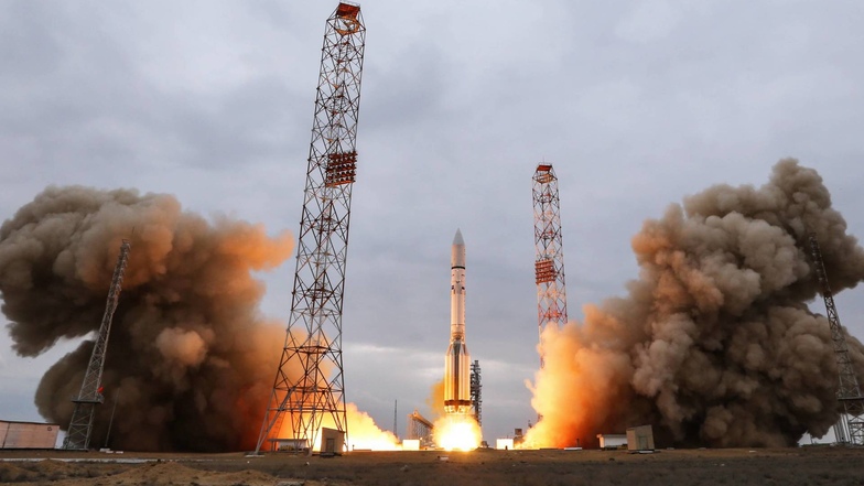 Der Satellit der Dresdner Forscher wird voraussichtlich vom Weltraumbahnhof Baikonur aus ins All geschickt.
