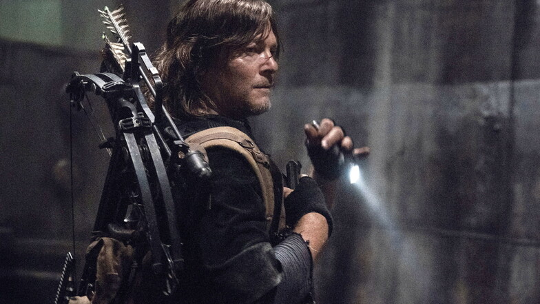 Norman Reedus als Daryl Dixon in einer Szene aus "The Walking Dead".