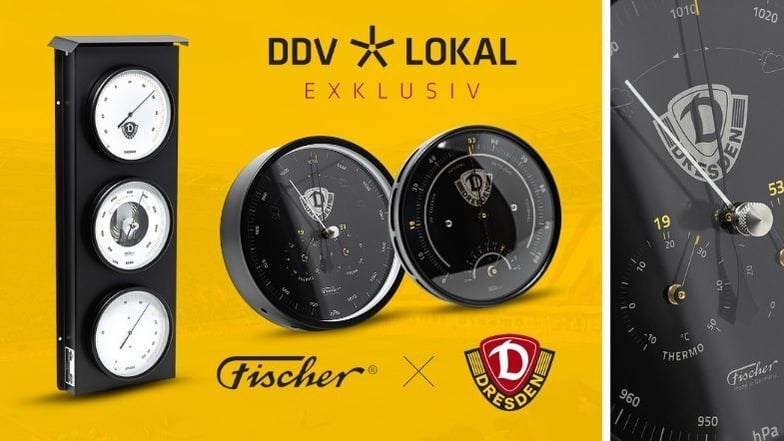 Sonderedition Fischer Barometer x Dynamo Dresden