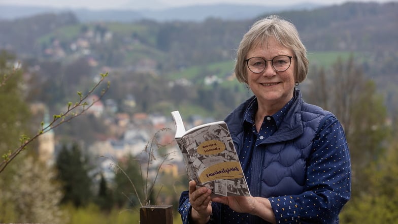 Annegret Schowalter aus Sebnitz hat ein Buch "Tauchnitzhaus" geschrieben, 
das im vergangenen Jahr erschienen ist. Nun kommt sie damit nach Radebeul.