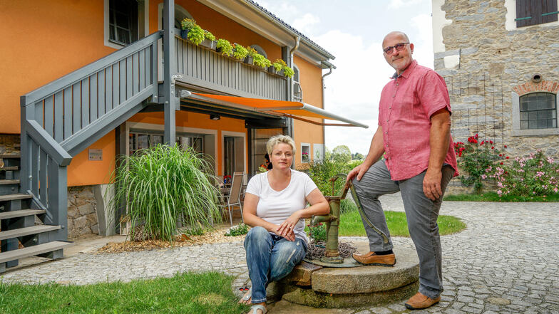 Erst 2017 begannen Heike Schulz und Jens Richter, einen ehemaligen Schweinestall in Doberschütz bei Malschwitz zum Ferienhaus umzubauen. Jetzt ist es schon das beliebteste in der Oberlausitz.