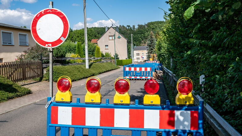 Wegen Havarie: Keine Durchfahrt in Ebersbach