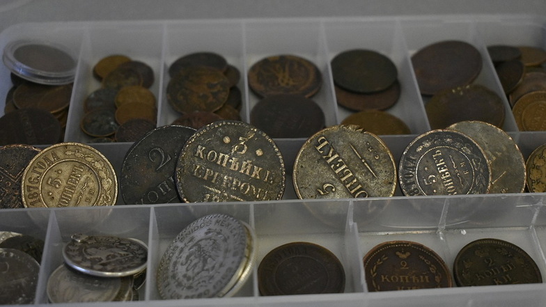 Auf wertvolle Münzen hatten es Einbrecher in Wilthen abgesehen.