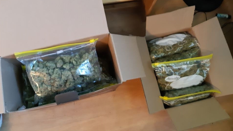 Mehr als 1,2 Kilo Marihuana bei Chemnitzer Drogendealer gefunden