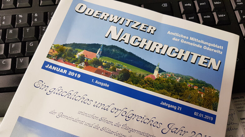 Das erste Amtsblatt von 2019 - dem ersten kostenlosen Jahrgang der Oderwitzer Nachrichten.