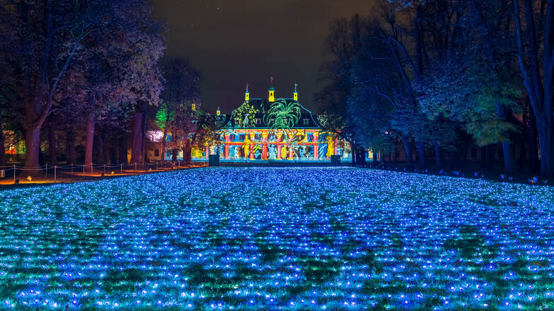 Field of Lights im Schloss & Park Pillnitz
