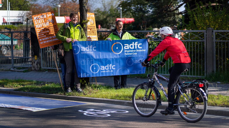 Der ADFC fordert bessere Bedingungen für Radfahrer und lädt am Sonntag zur Demo nach PIrna ein.