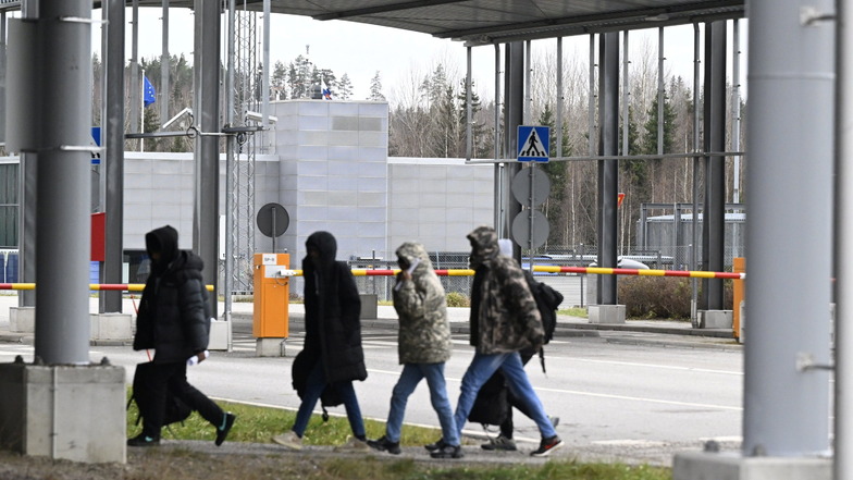 Finnland registriert an der russischen Grenze eine wachsende Zahl von Migranten ohne gültige Papiere.