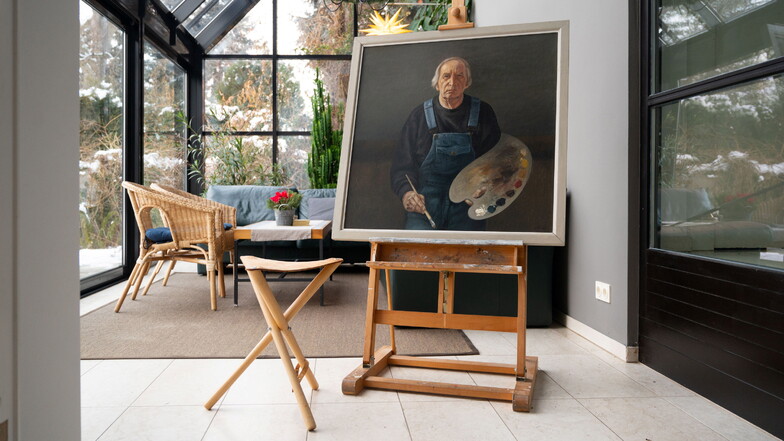 Dieses Selbstproträt ist ein Nachlass des Malers Werner Juza, welches sich in Privatbesitz befindet. Ein Selbstporträt soll bald auch in Wachau hängen.