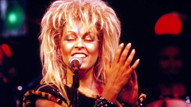 Tamara Danz in den 80er-Jahren bei einem Konzert ihrer Band Silly.