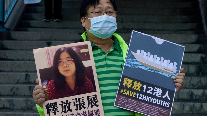 Nach vier Jahren Haft: Corona-Reporterin in China freigelassen