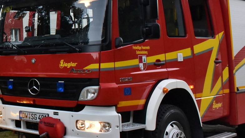 Feuerwehr rettet Mittagessen in Schmiedeberg