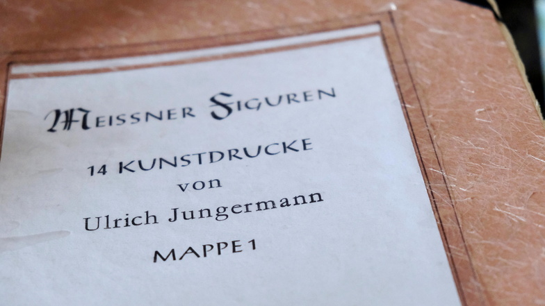 In seinen "Meißner Figuren" sind Kunstdrucke von Ulrich Jungermann gesammelt.