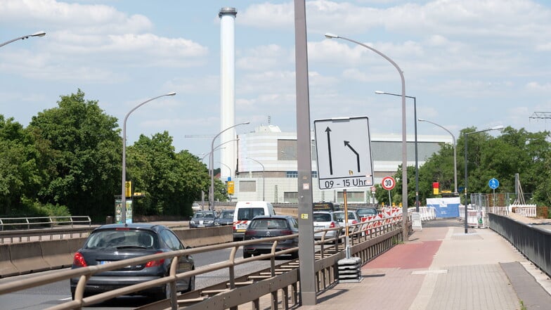 Die Nossener Brücke ist in einem schlechten Zustand, sie soll ab 2026 abgerissen werden.