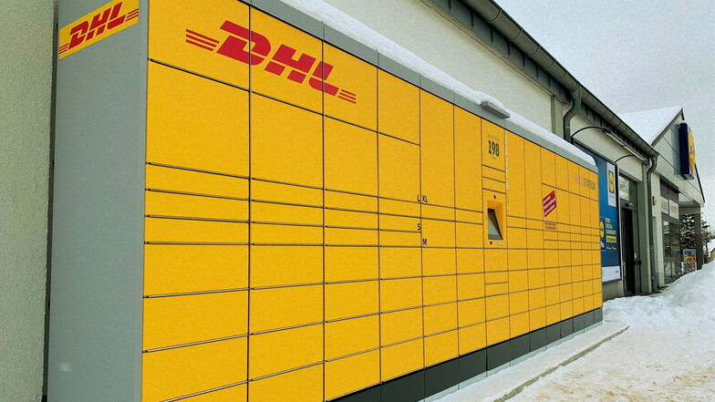 Neue DHL-Packstation am Copitzer Lidl-Markt: Kontaktlos Pakete empfangen und verschicken.