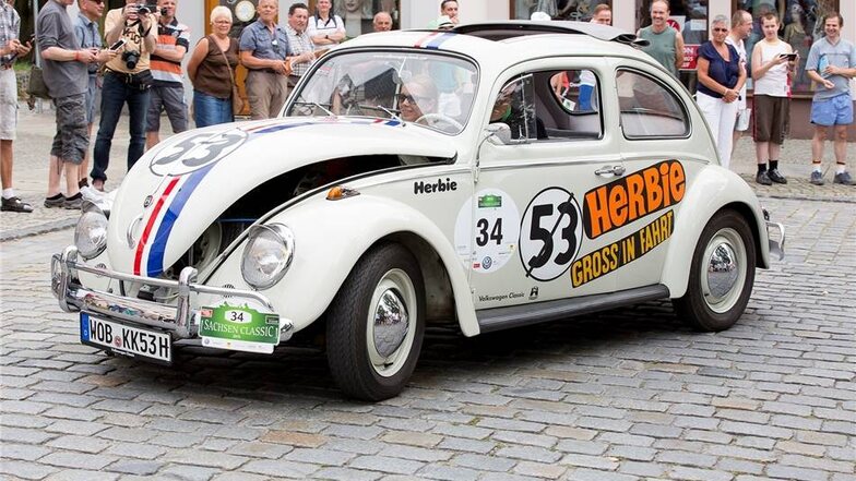 Der Legendäre "Herbie" war ebenfalls zu Gast in Bischofswerda.