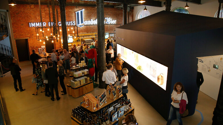 Seit einem Jahr gibt es jetzt das neue Besucherzentrum bei der Görlitzer Landskron Brauerei.