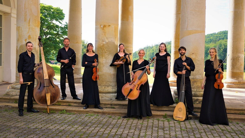 Das Barockorchester Capella Jenensis eröffnet am 23. April das "Kommen und Gehen"-Festival im Kultourpunkt im Bahnhof Görlitz mit Vivaldis "Vier Jahreszeiten".