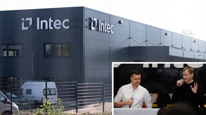 In Coswig-Neusörnewitz, auf dem Gelände der ehemaligen Elektrowärme Sörnewitz, gibt es seit September ein neues Unternehmen: die Intec Trading GmbH, geführt von Sören Lamprecht und Michael Burkhardt (v. l. n. r.).