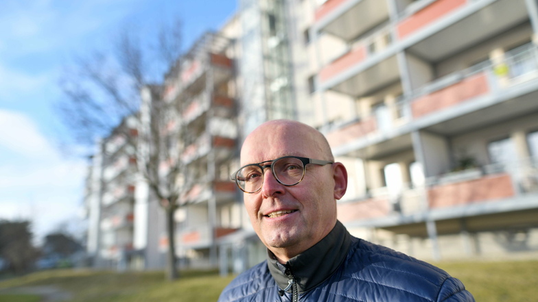 Jürgen Weise ist 35 Jahre Vorstand der Wohnungsbaugesellschaft Oberland Neugersdorf gewesen. Jetzt ist er in Rente gegangen.