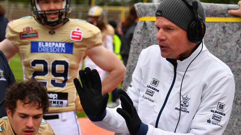 Monarchs-Coach Ulrich Däuber durfte am Samstag mit seinem Team zufrieden sein.