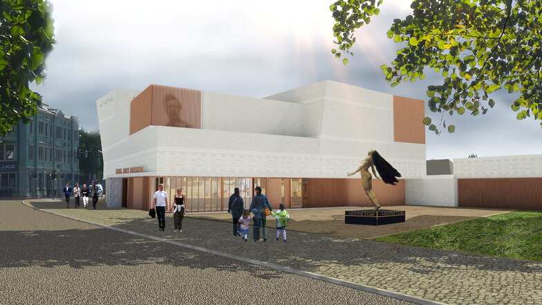 An der Meißner Straße möchte die Karl-May-Stiftung einen Museumsneubau errichten. Bund und Land haben bereits Fördermittel zugesagt.