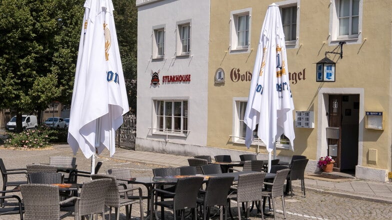 Das Steakhaus El Rodizio befindet sich im Parterre des Hotels Goldener Engel, Hugo-Keller-Straße 1 in Görlitz.