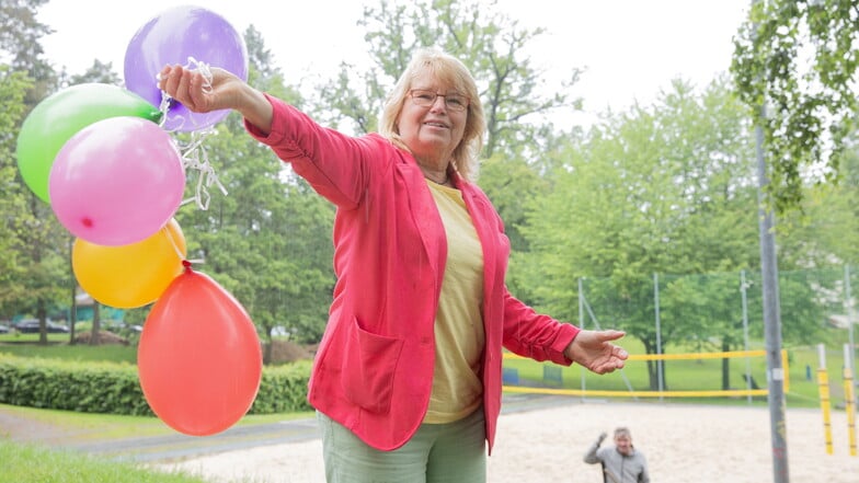 Auch der Kinderschutzbund Kamenz mit Chefin Marita Lehmann als Betreiber des Skaterparkes in Kamenz ist beim Fest am Sonntag mit am Start.