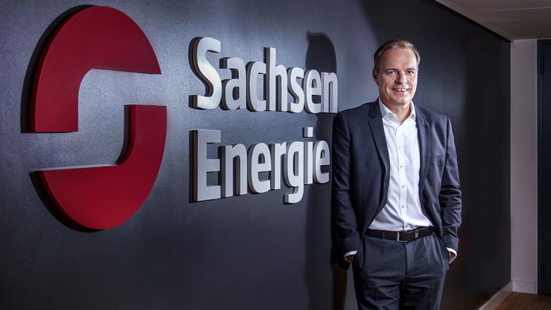 Frank Brinkmann, Vorstandschef der Sachsen-Energie AG, sieht  den Kommunalversorger weiter auf Wachstumskurs.  Foto: Christian Juppe