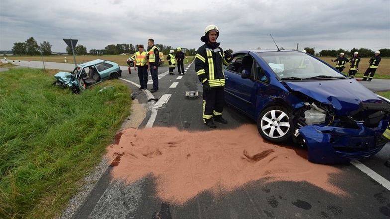 Ein Mitsubishi Cabrio war das andere an dem Unfall beteiligte Fahrzeug.