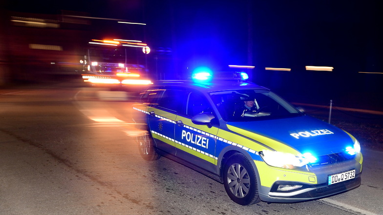 In Zittau floh ein unbekannter BMW-Fahrer halsbrecherisch vor der Polizei.