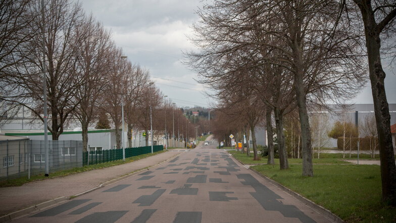 Die Ringstraße ist ein Teil des Gewerbegebiets in Ostrau. Dieses soll in den kommenden Jahren saniert werden.