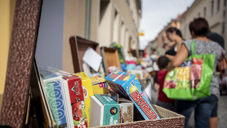 Bücher, Spiele und Kindersachen aus zweiter Hand werden jetzt wieder auf Flohmärkten verkauft. In Bannewitz macht Possendorf den Anfang.