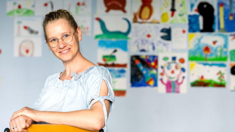 Julia Engel ist die neue Leiterin der Grundschule Obergurig. Hier hat die Nachfolge reibungslos funktioniert. Doch das ist nicht in allen Schulen im Landkreis Bautzen so.
